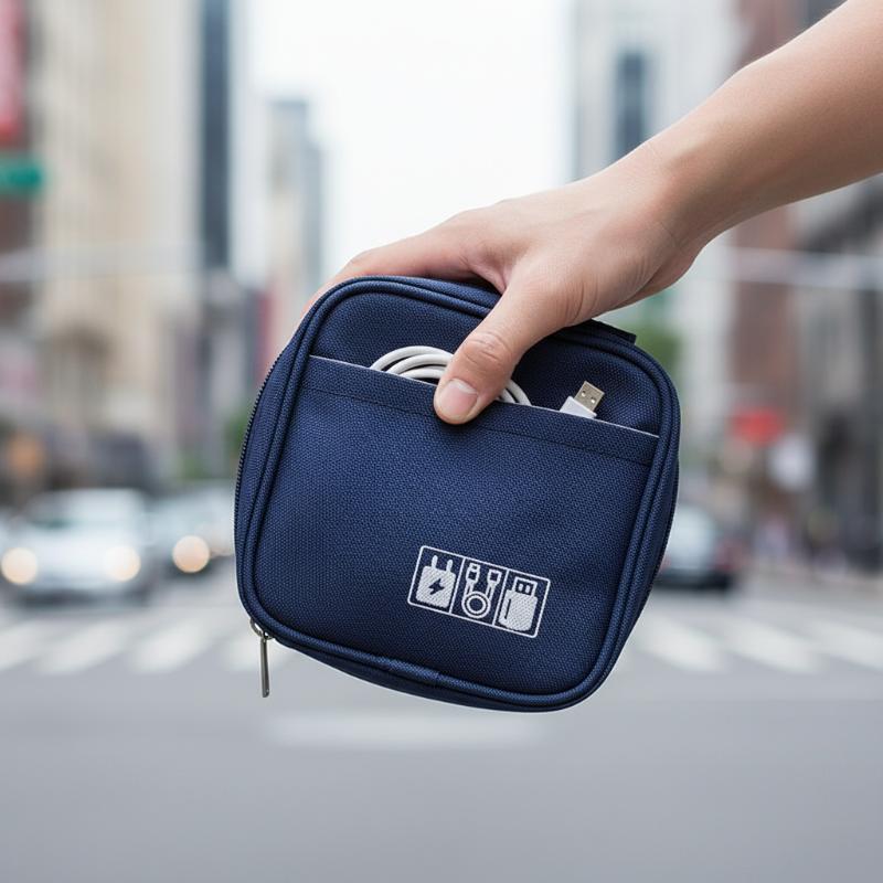 Travel Accessories Pouch - 【Y】Waterproof Portable Cable Organizer Bag Travel