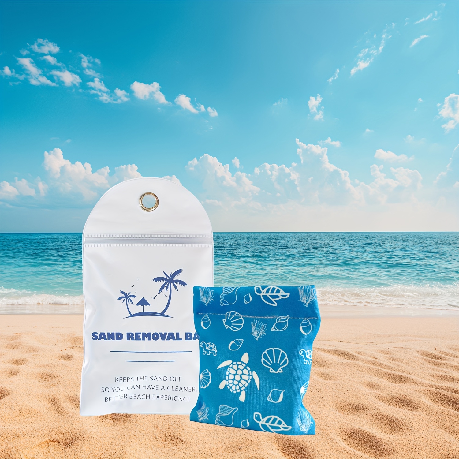 Travel Accessories And Gadgets - Beach Vacation Essentials Sand Remover Bag