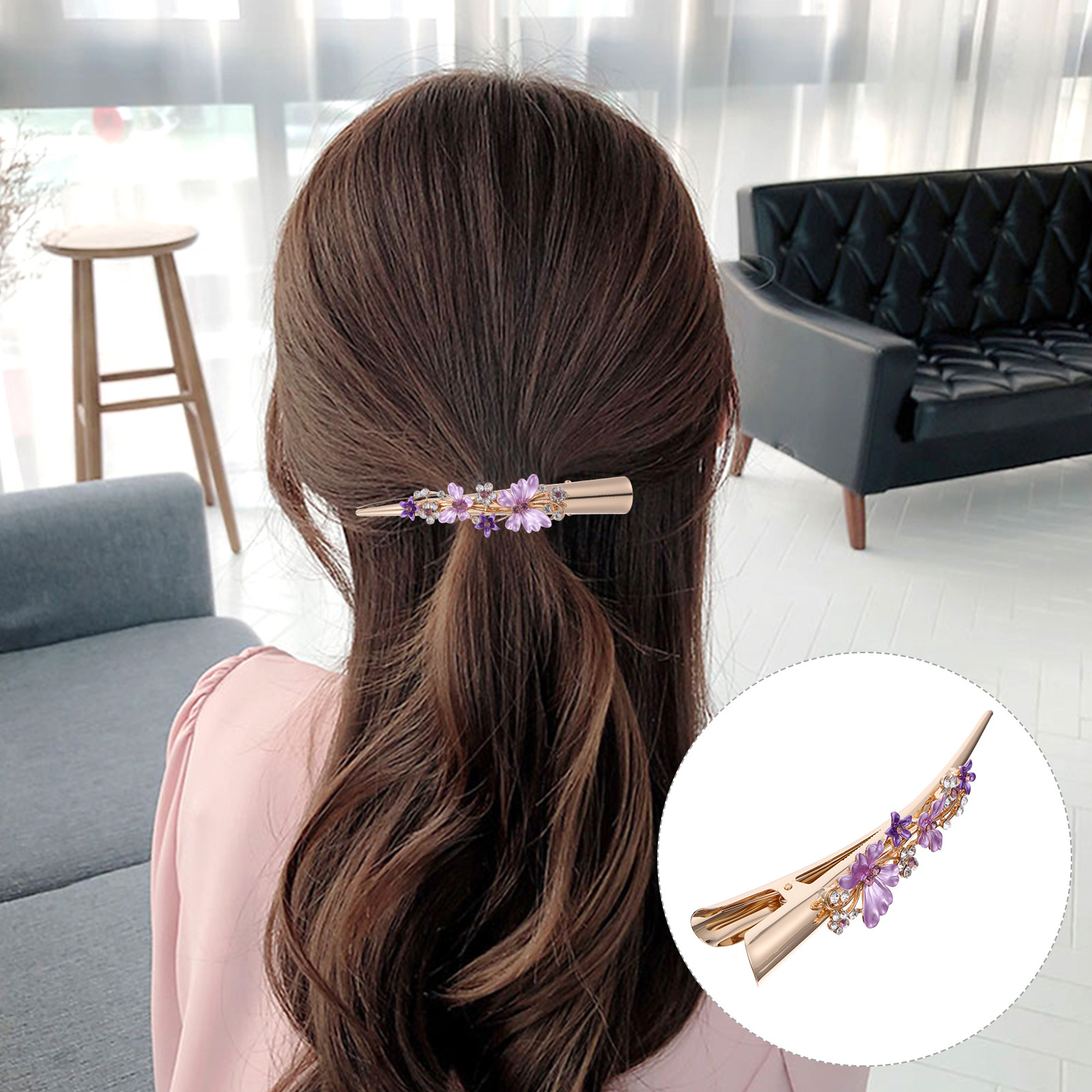 Travel Accessories Present - Large Duckbill Clip Alloy Hair Clip