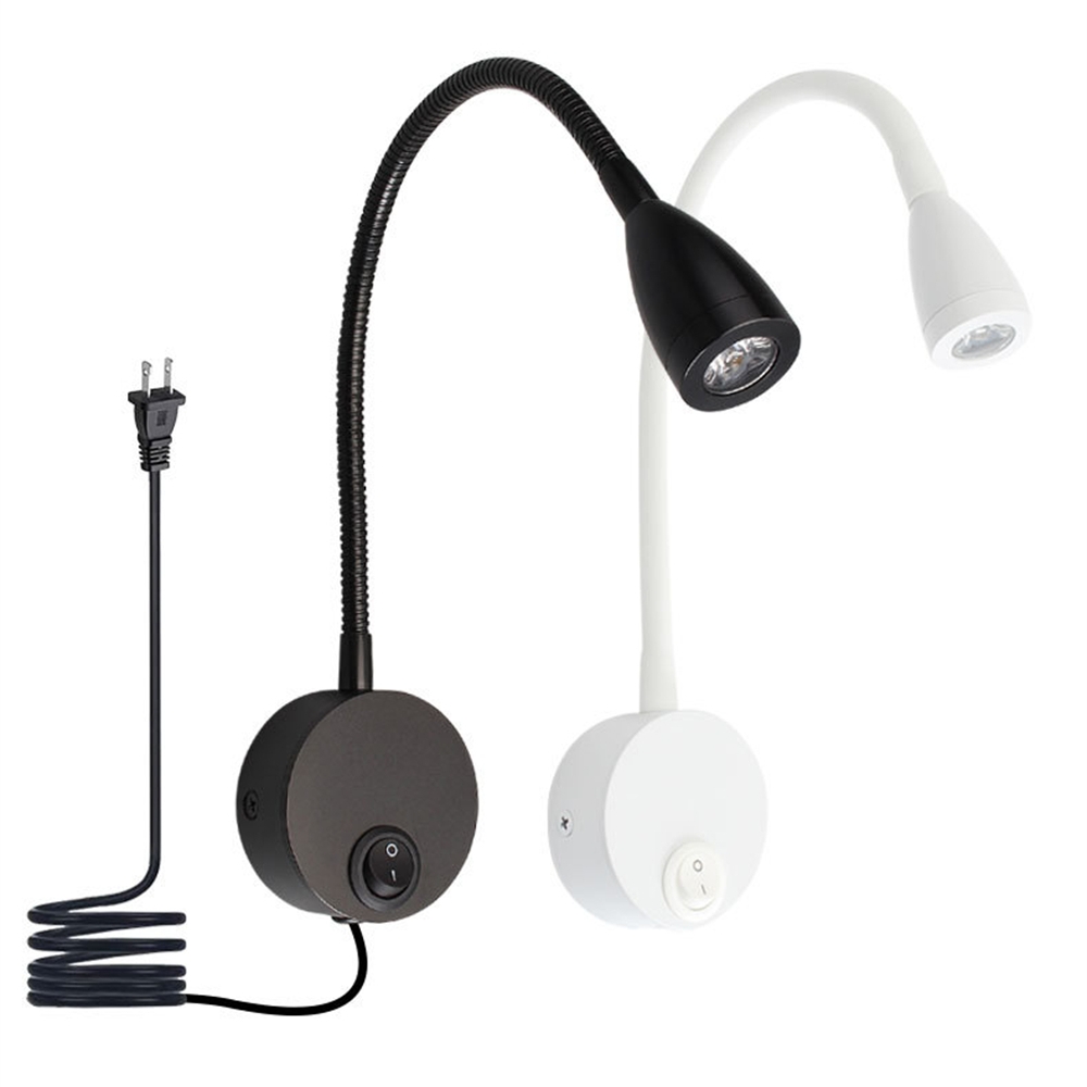 Book Light Flexible - Tokili Direct Plug Reading Lamp Wall