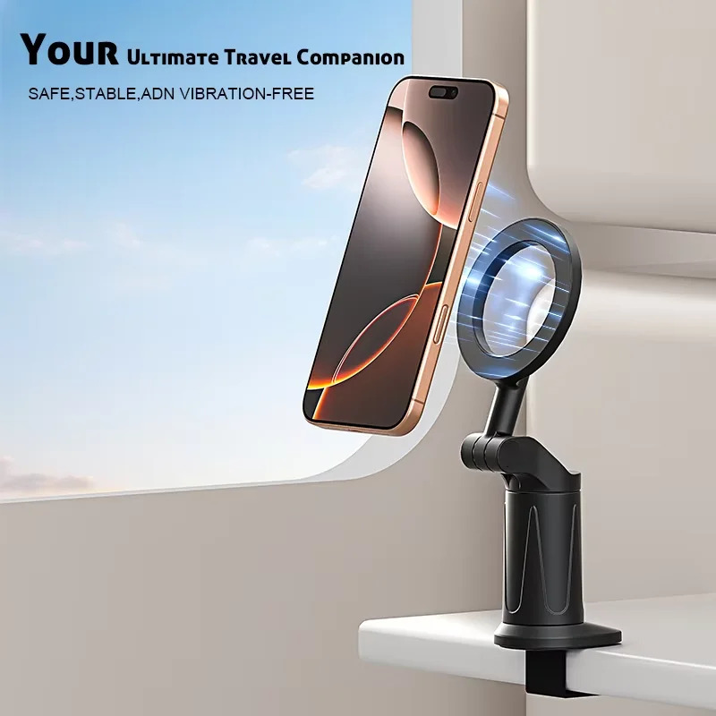 Travel Accessories And Gadgets - MagSafe Phone Holder for Airplane Travel