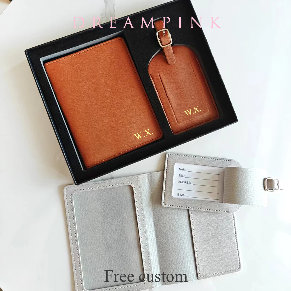 Travel Accessories Present - Custom Name Travel Gift Box Set