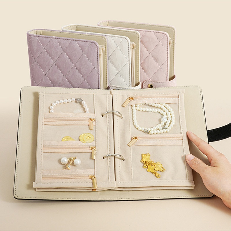 Removable Binder-style Jewelry - Travel Jewellery & Accessories Organiser avaliação e preço