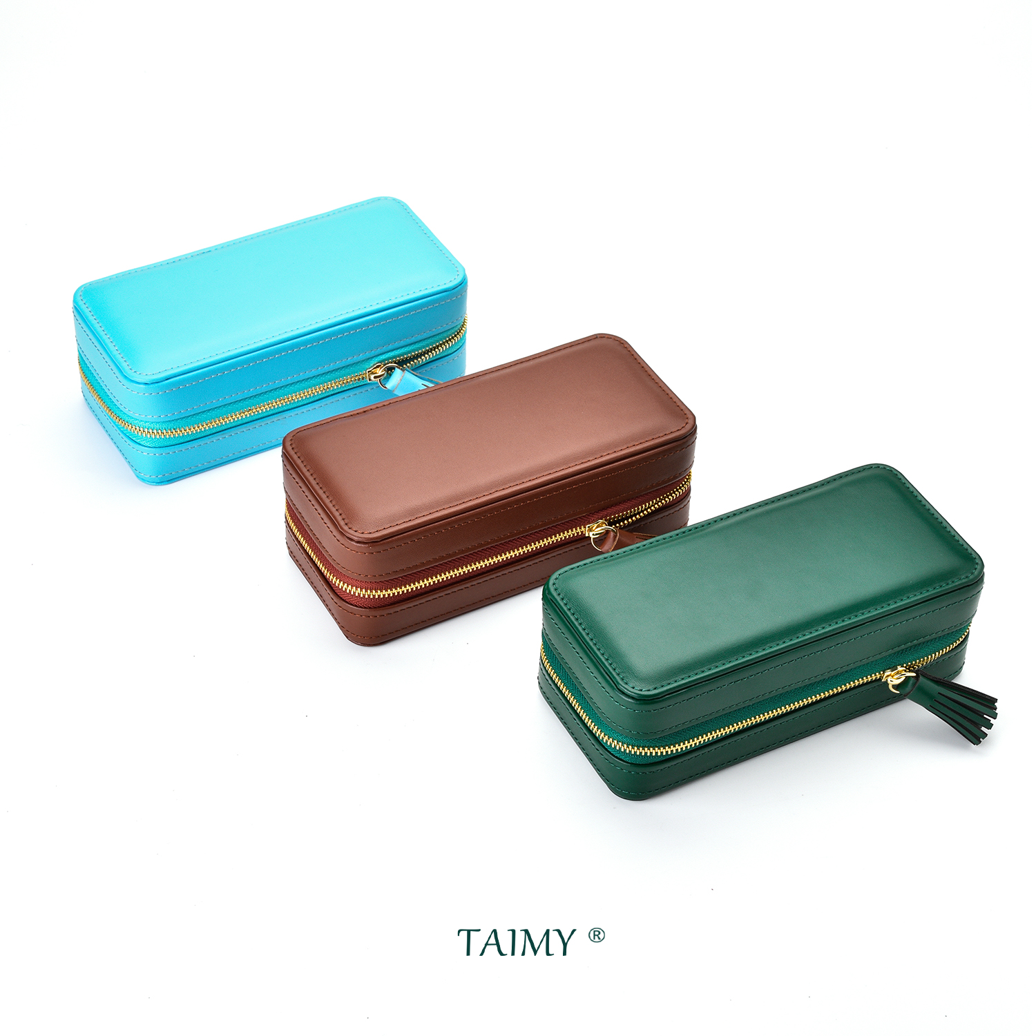 Luxury Pu Leather Jewelry Box  - Travel Jewellery & Accessories Organiser avaliação e preço