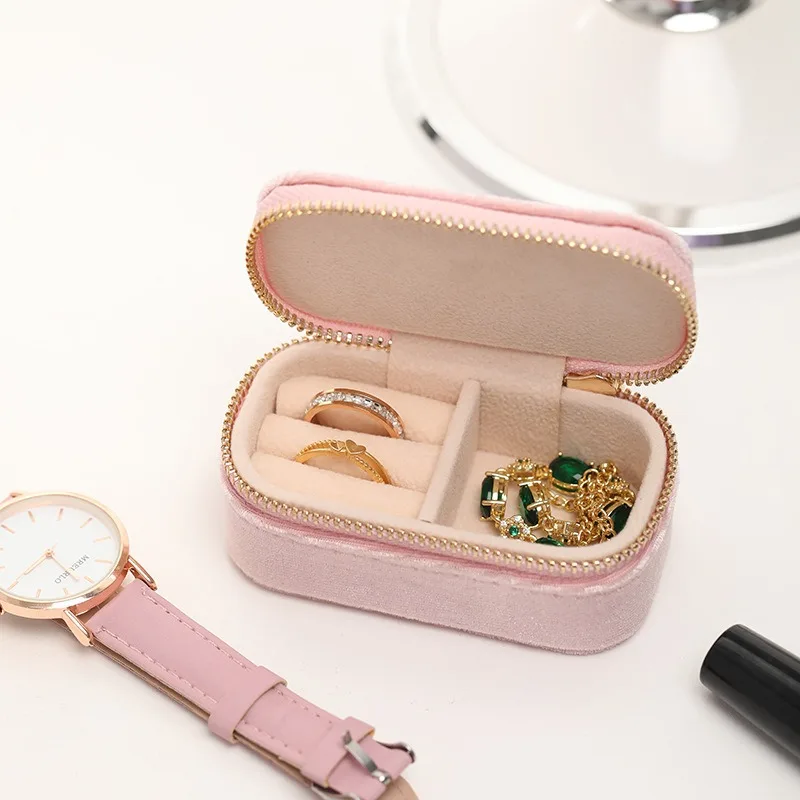 Mini Travel Jewelry Box, Ring  - Travel Jewellery & Accessories Organiser avaliação e preço
