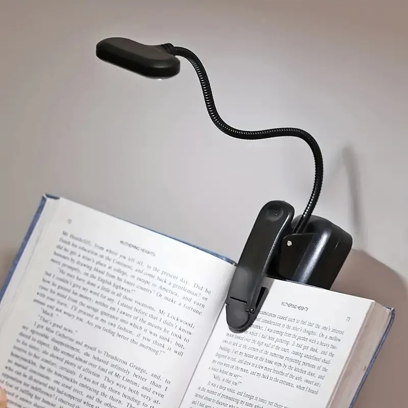 Mini LED Book Light with Clip, - Book Light Flexible avaliação e preço