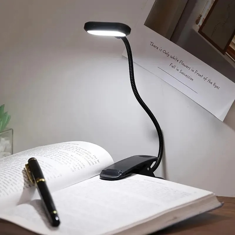 Mini LED Book Light with Clip, - Book Light Flexible avaliação e preço