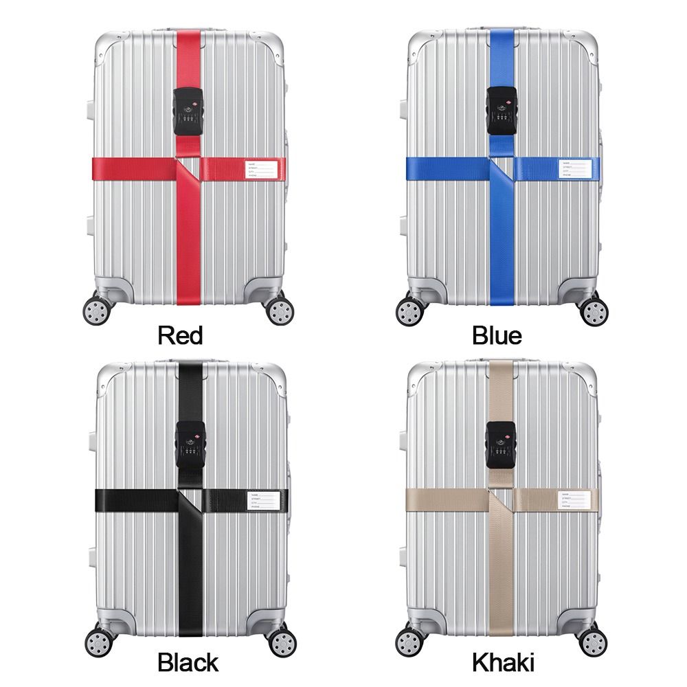 Adjustable Travel Suitcase Ban - Travel Lock Tsa Approved avaliação e preço