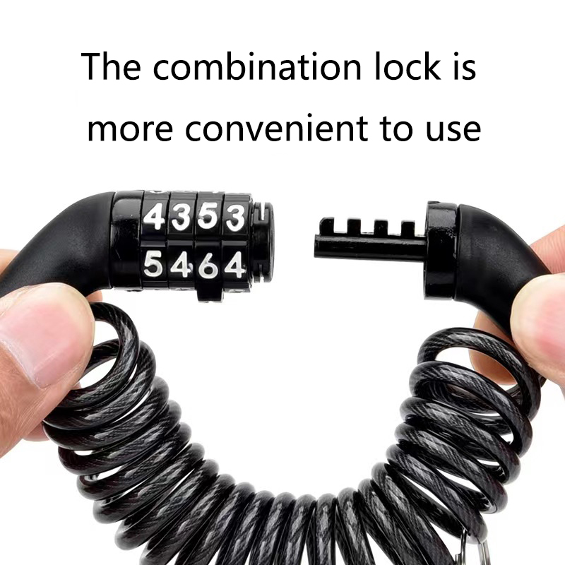 Portable Password Wire Anti-Th - Cable Lock Combination avaliação e preço