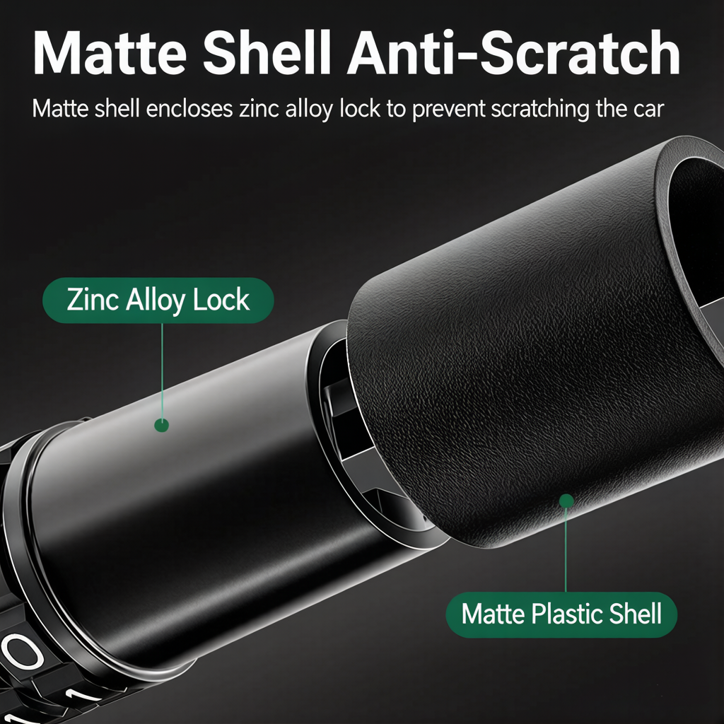 Steel Cable Helmet Lock for Bi - Cable Lock Combination avaliação e preço