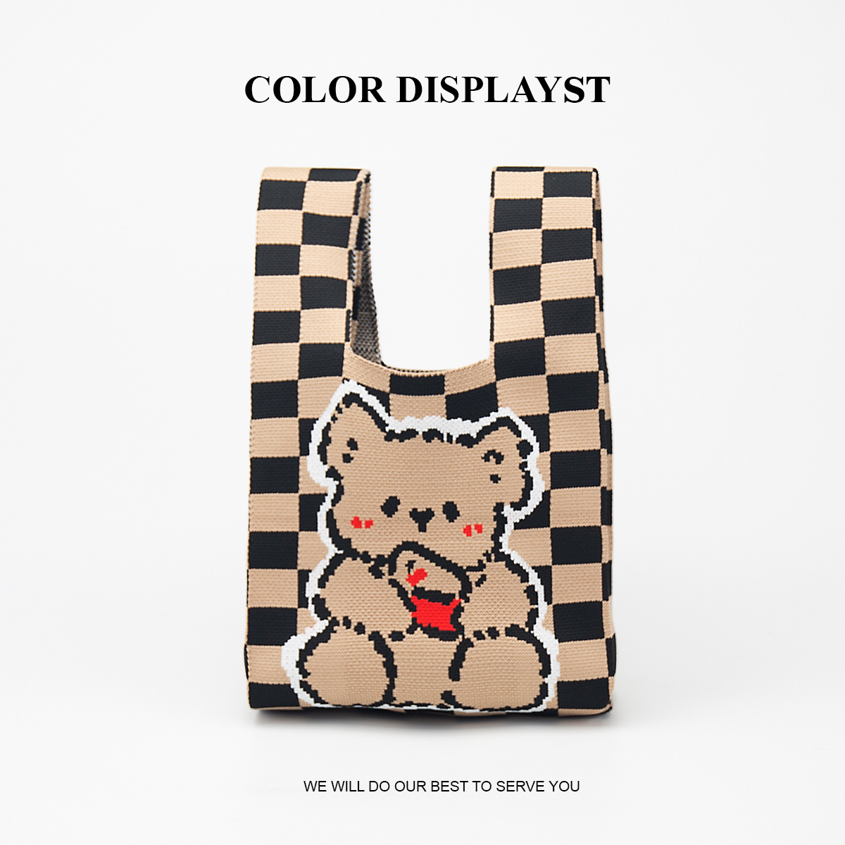 Cute Knitted Handbag for Girls - Travel Accessories For Girls avaliação e preço