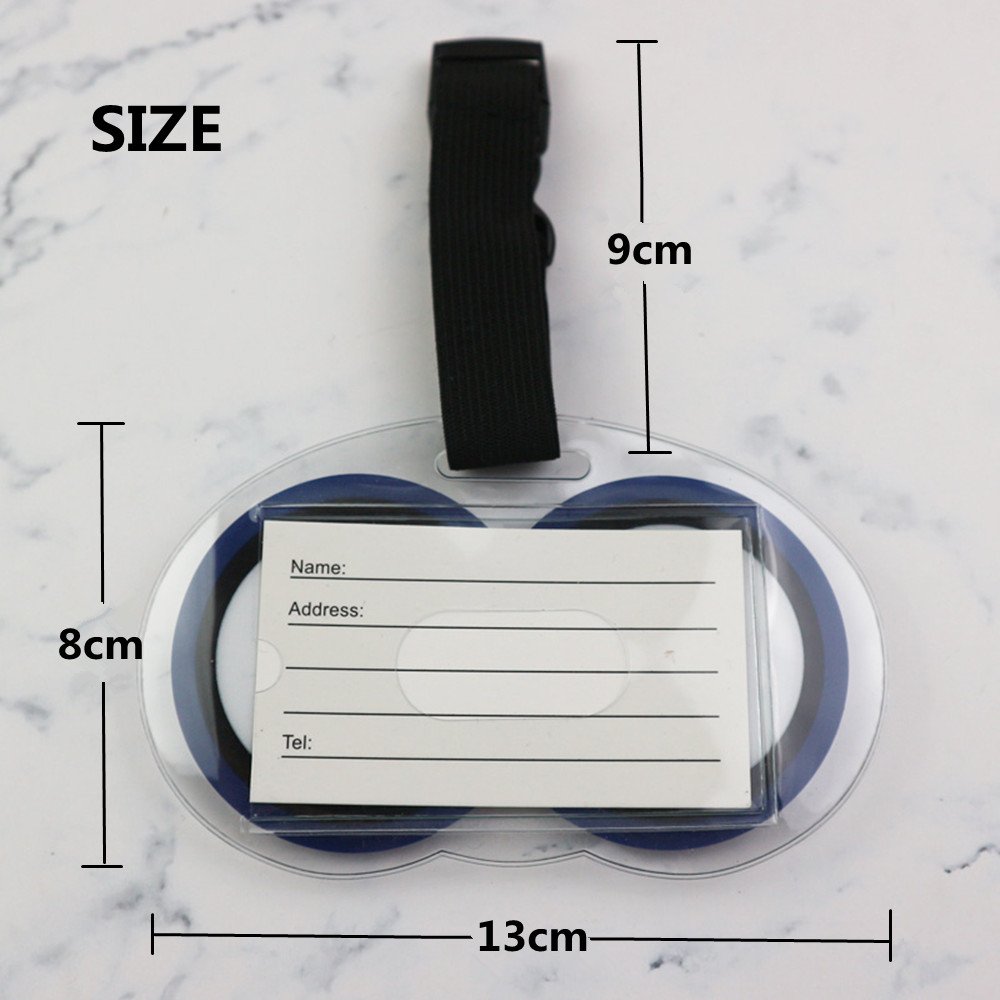 Cute Eyes Luggage Tags Funny S - Travel Accessories Name avaliação e preço