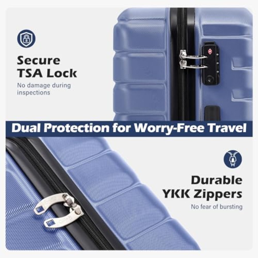 Carry On Luggage Airline Appro - Travel Lock Tsa Approved avaliação e preço