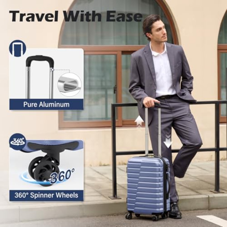 Carry On Luggage Airline Appro - Travel Lock Tsa Approved avaliação e preço