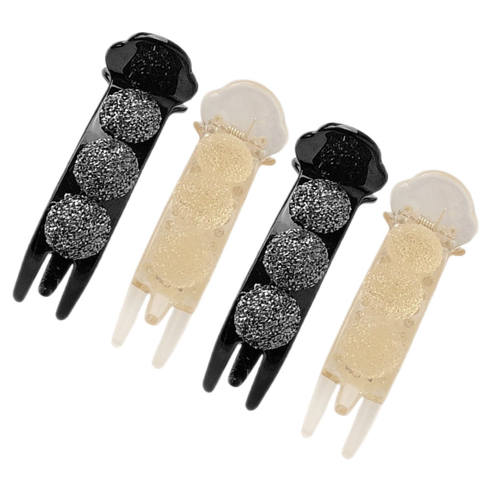 4Pcs Rhinestone Hair Claw Clip - Travel Accessories Present avaliação e preço