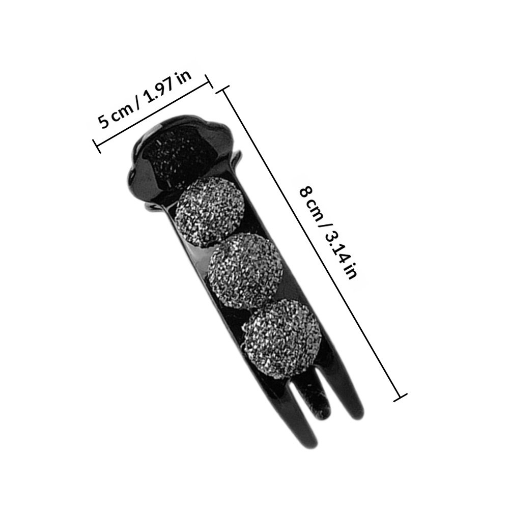 4Pcs Rhinestone Hair Claw Clip - Travel Accessories Present avaliação e preço