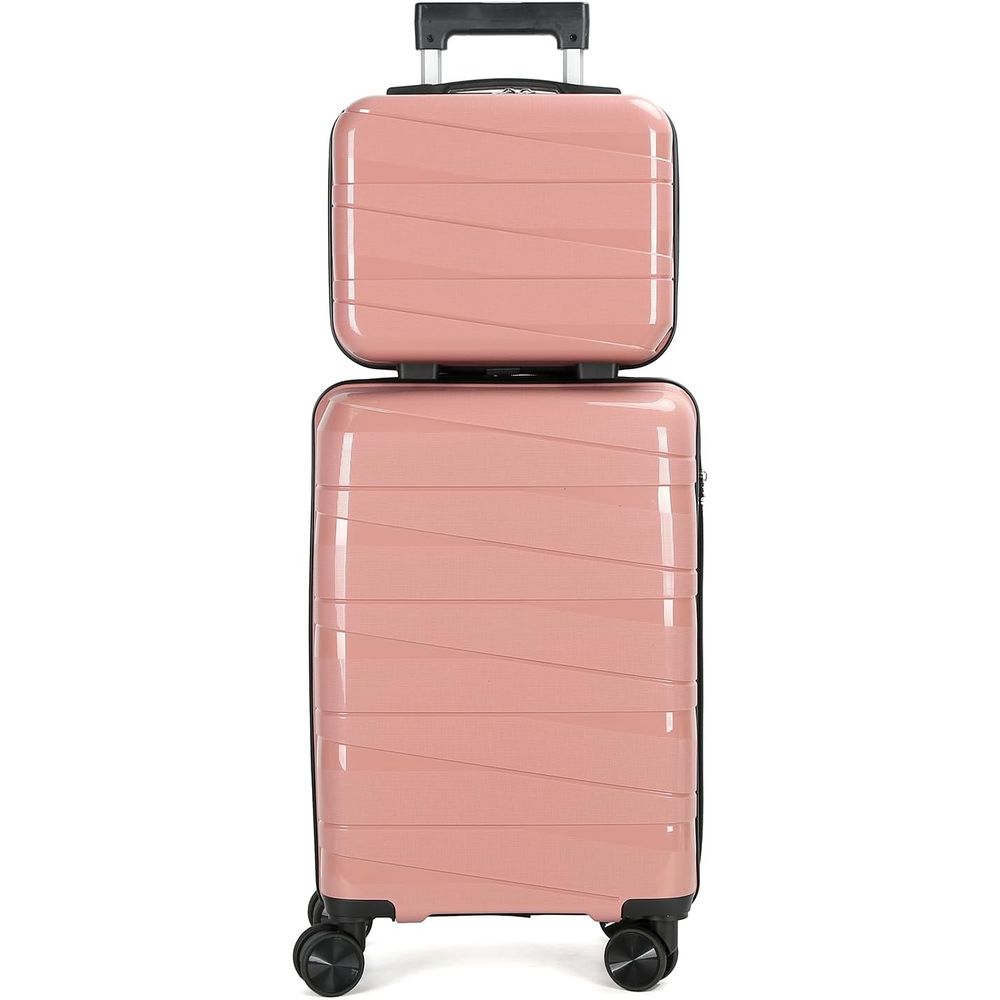 Compact 2-Piece Luggage Set wi - Travel Lock Tsa Approved avaliação e preço