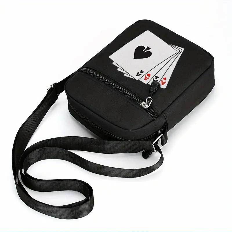 Ace of Spades Poker Canvas Sho - Travel Accessories Us avaliação e preço