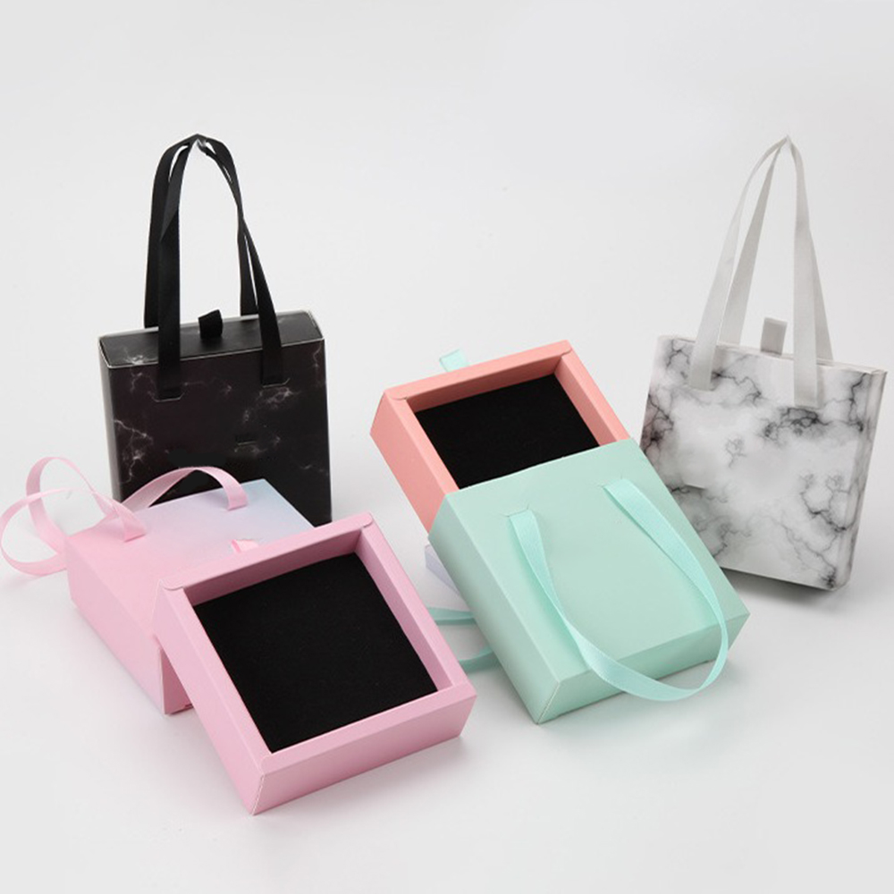 Jewelry Drawer Box with Handle - Travel Jewellery & Accessories Organiser avaliação e preço