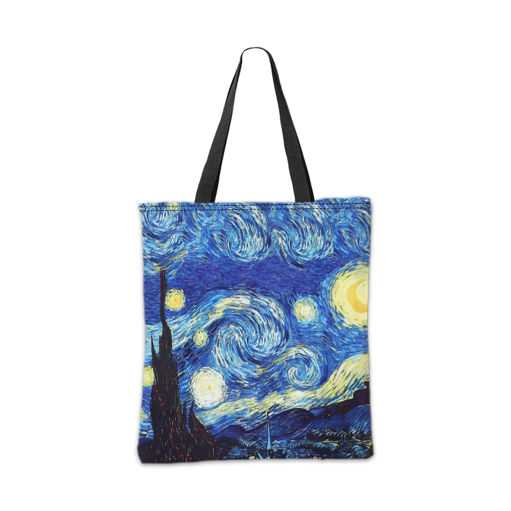 Van Gogh Series Tote Bag Cosme - Travel Accessories Pouch avaliação e preço