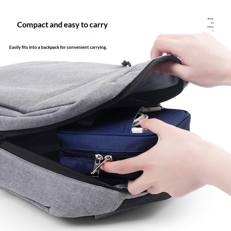 【Y】Waterproof Portable Cable O - Travel Accessories Pouch avaliação e preço