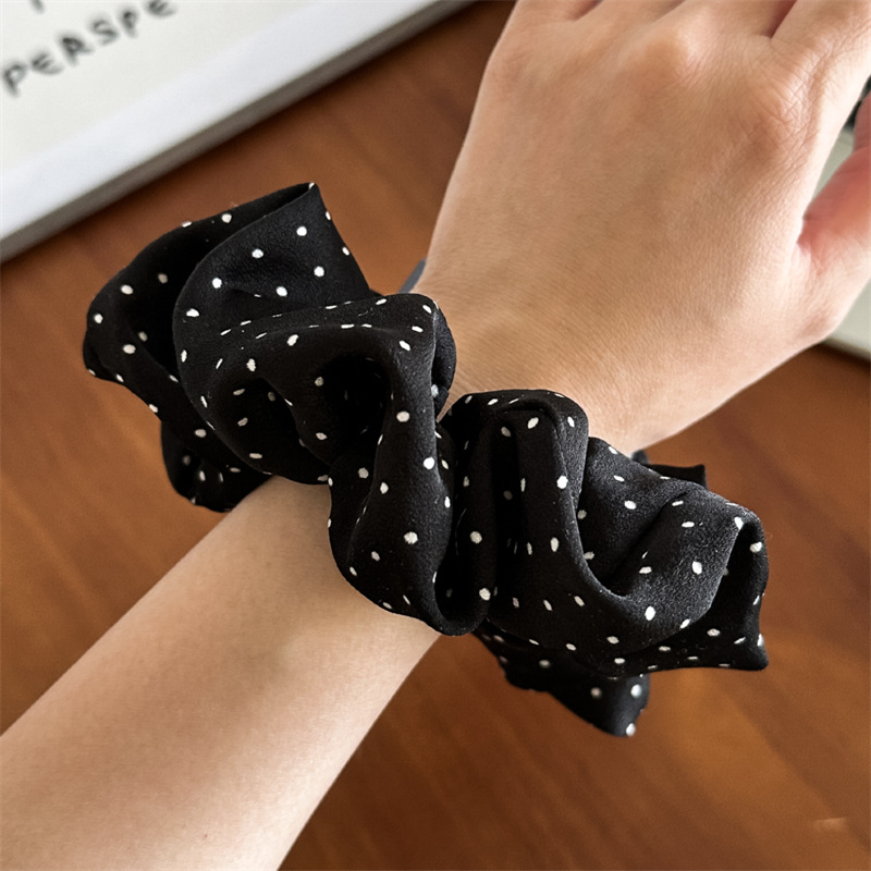 11cm/14cm Dot Cloth Scrunchies - Travel Accessories For Girls avaliação e preço