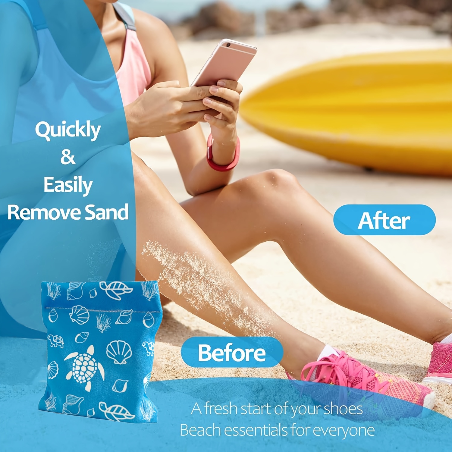 Beach Vacation Essentials Sand - Travel Accessories And Gadgets avaliação e preço
