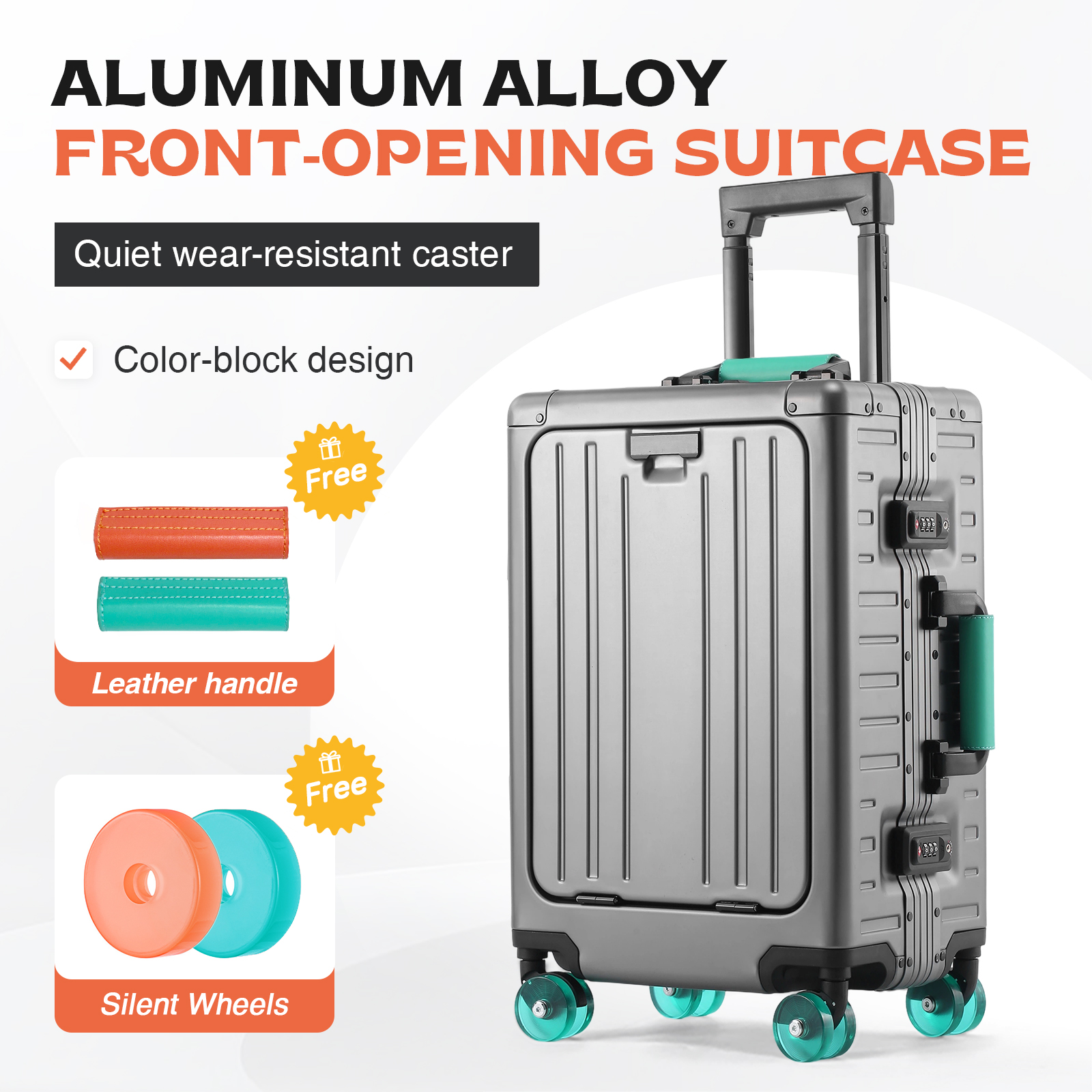 AIWEINY Aluminum Magnesium All - Travel Lock Tsa Approved avaliação e preço