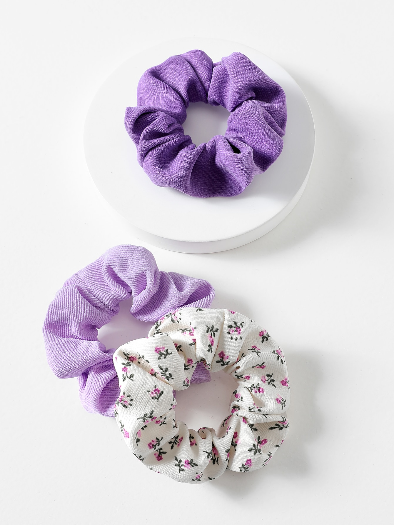4pcs French Scrunchies, Chiffo - Travel Accessories Present avaliação e preço