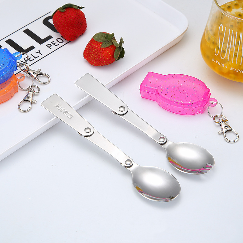 304 Stainless Steel Folding Sp - Travel Accessories And Gadgets avaliação e preço