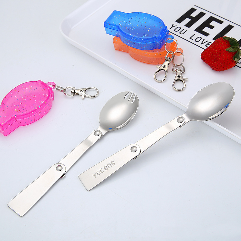 304 Stainless Steel Folding Sp - Travel Accessories And Gadgets avaliação e preço