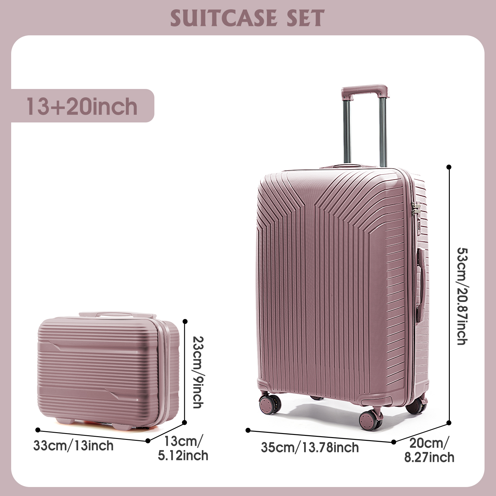 2024 New Durable13/20/28 Carry - Travel Lock Tsa Approved avaliação e preço