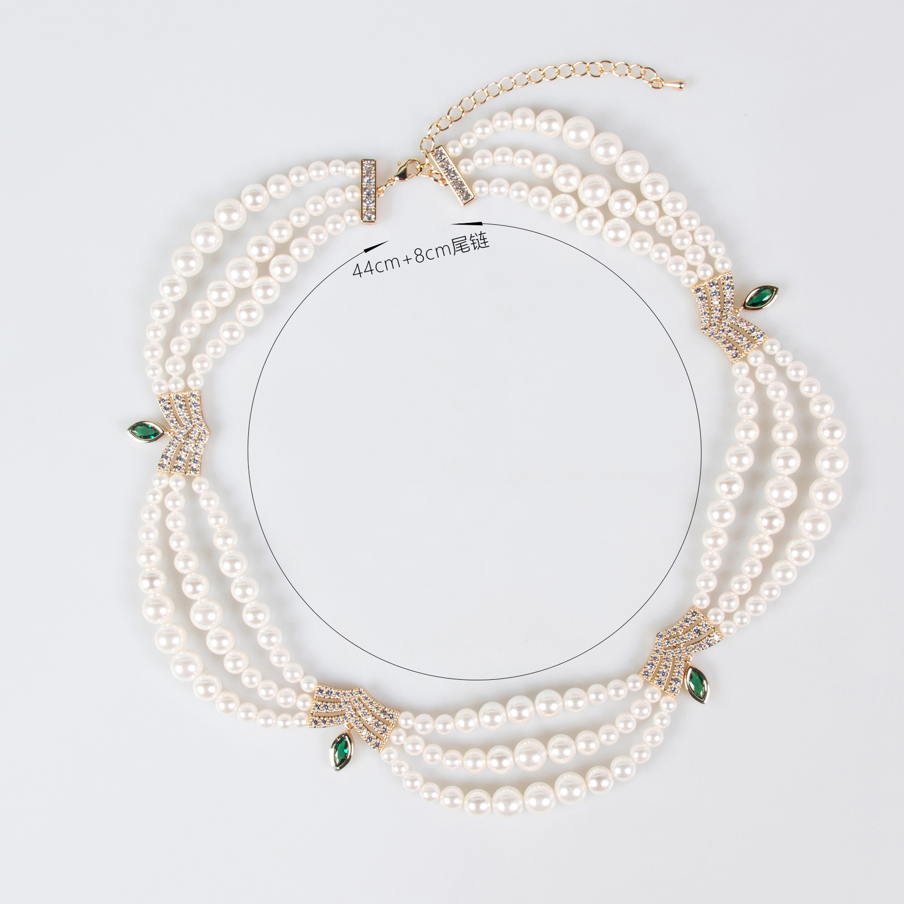 Fashion Pearl Ripple Shape Ori - Travel Jewellery & Accessories Organiser avaliação e preço