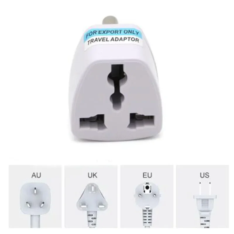 1pcs 3 pin Universal UK/US/EU/ - Travel Accessories South Africa avaliação e preço