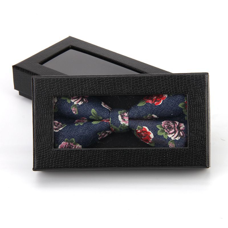 Elegant Tie Box Black Snakeski - Travel Accessories Present avaliação e preço
