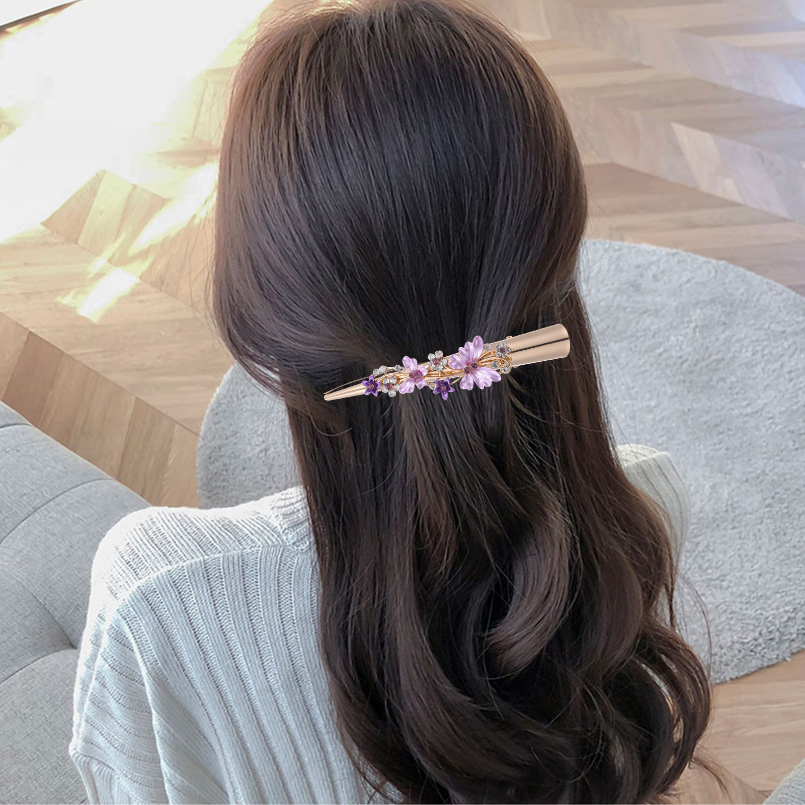 Large Duckbill Clip Alloy Hair - Travel Accessories Present avaliação e preço