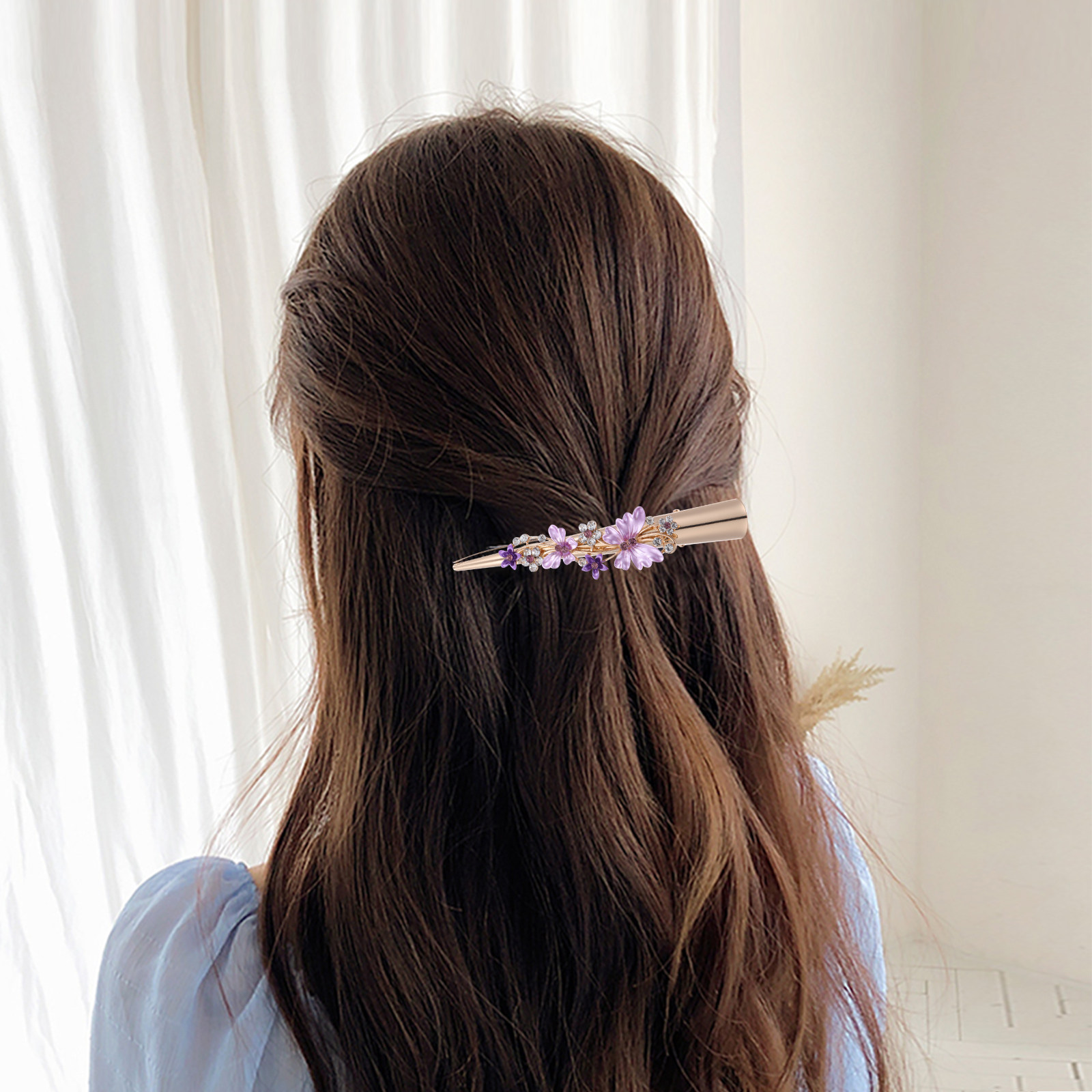Large Duckbill Clip Alloy Hair - Travel Accessories Present avaliação e preço