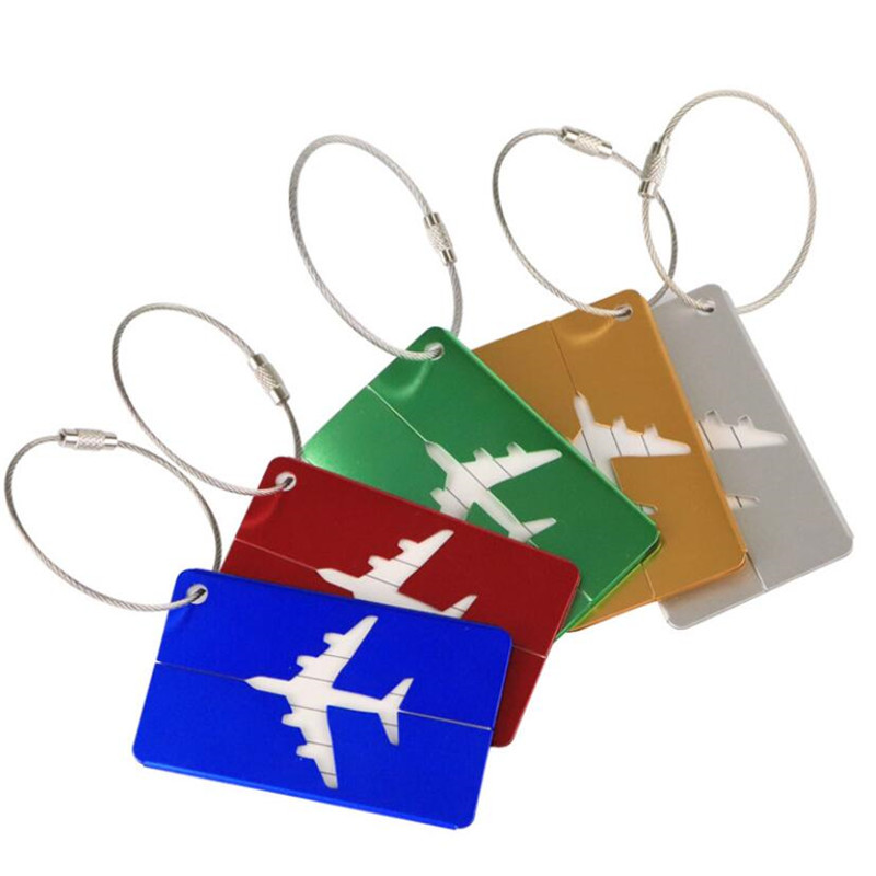 New Fashion Luggage Tags Alumi - Travel Accessories Name avaliação e preço