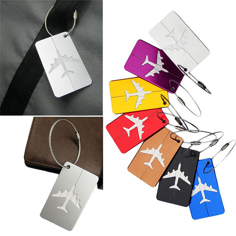 New Fashion Luggage Tags Alumi - Travel Accessories Name avaliação e preço