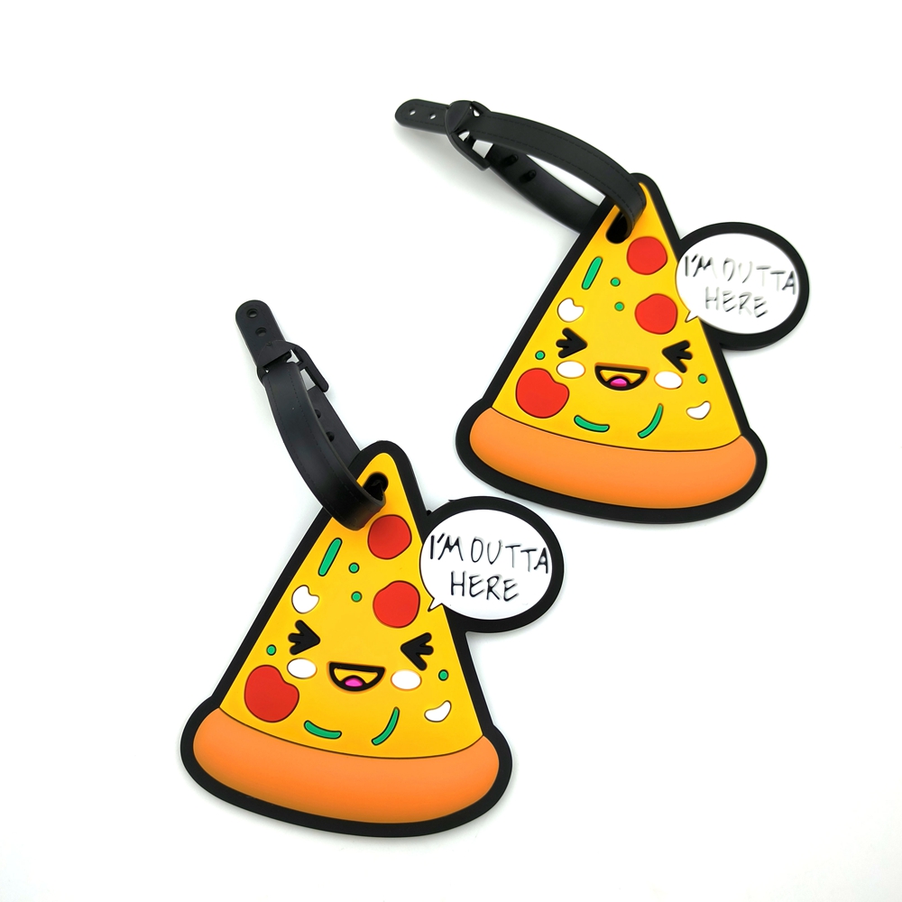 2pcs Delicious Food Pizza Lugg - Travel Accessories Name avaliação e preço