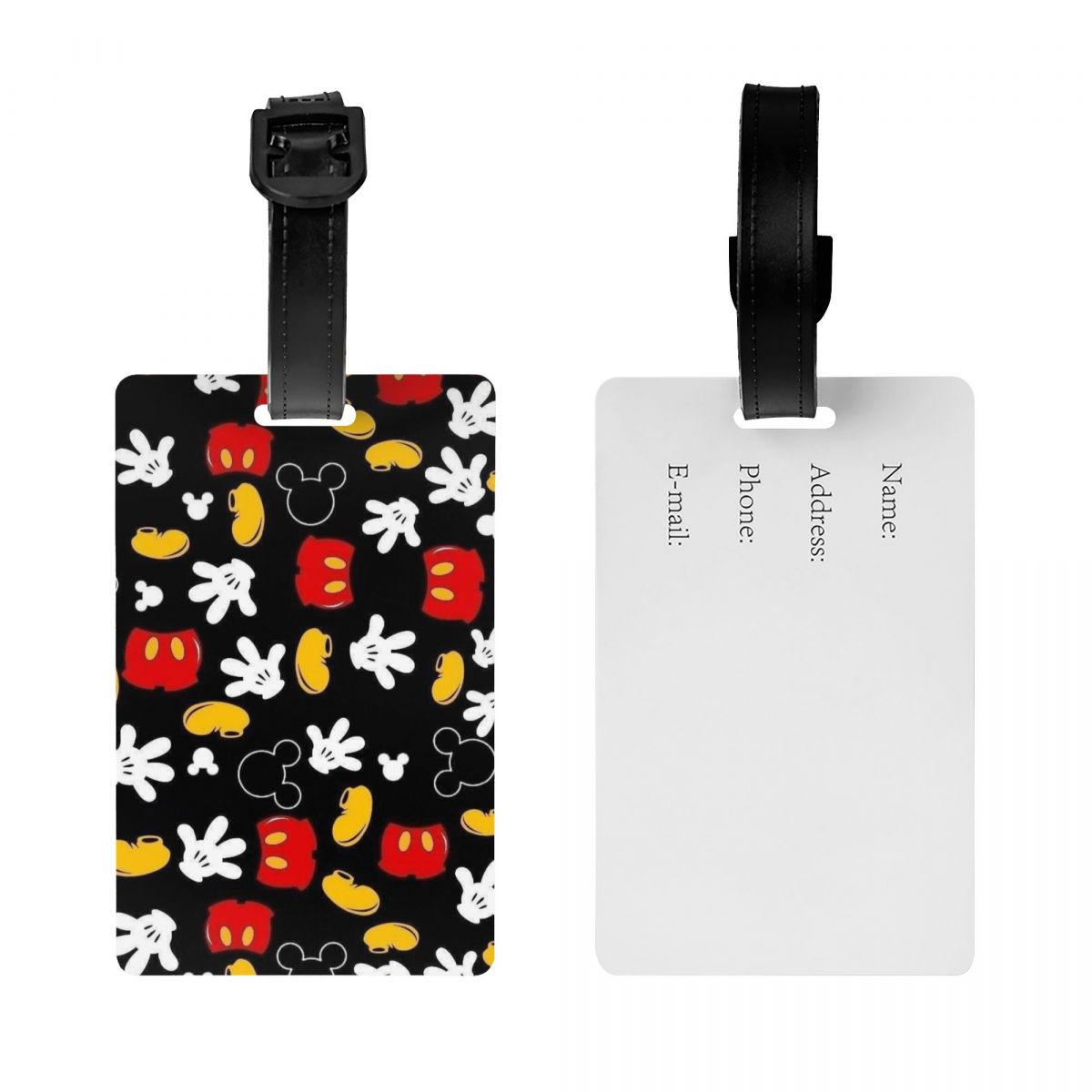 Custom M-Mouse  Luggage Tag fo - Travel Accessories Name avaliação e preço