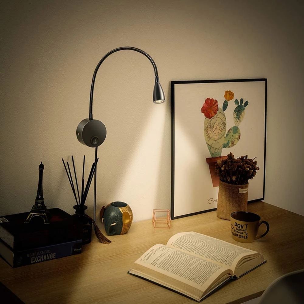 Tokili Direct Plug Reading Lam - Book Light Flexible avaliação e preço