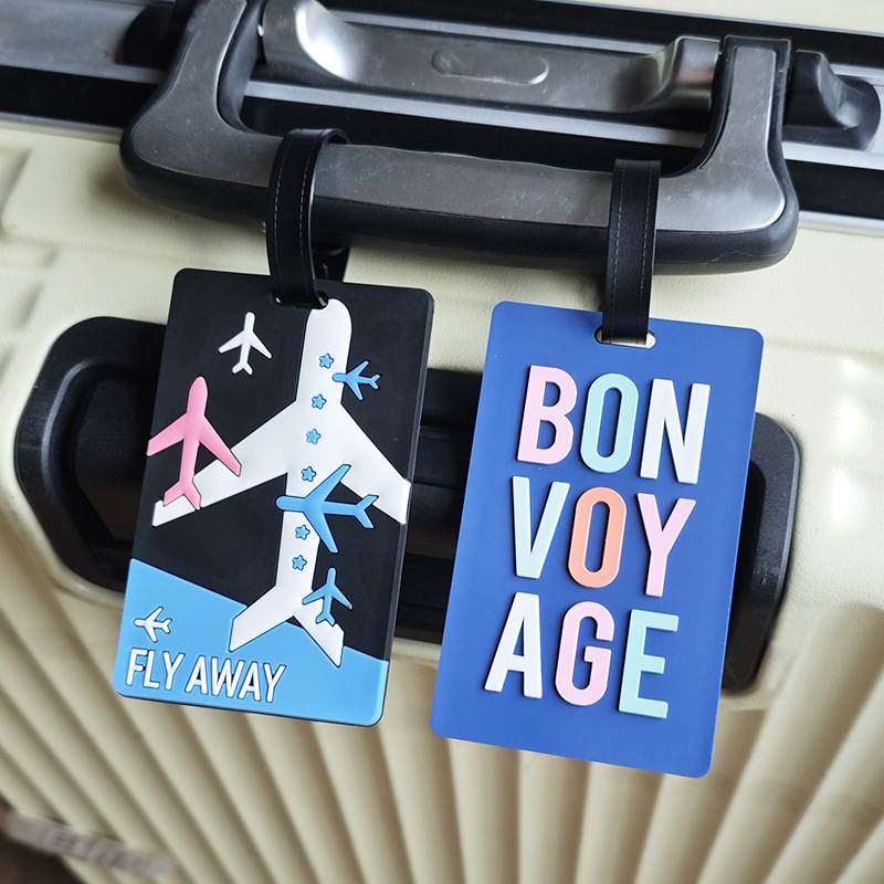 1pc Cartoon Animal PVC Luggage - Travel Accessories Name avaliação e preço