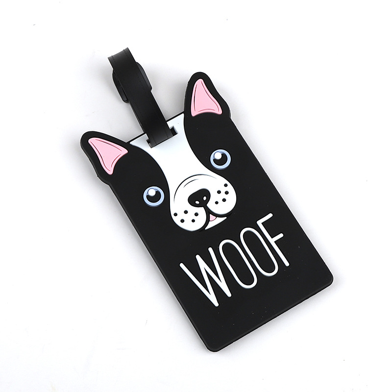 1pc Cartoon Animal PVC Luggage - Travel Accessories Name avaliação e preço