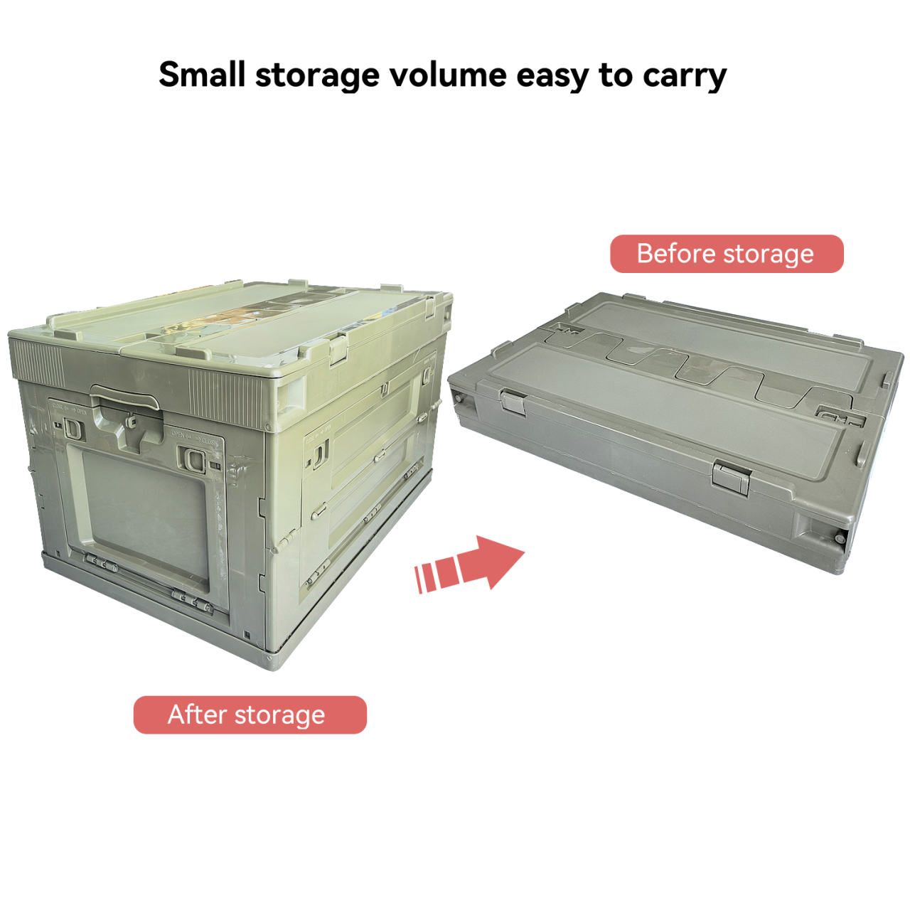 65L PP Folding Storage Box Car - Travel Accessories And Gadgets avaliação e preço