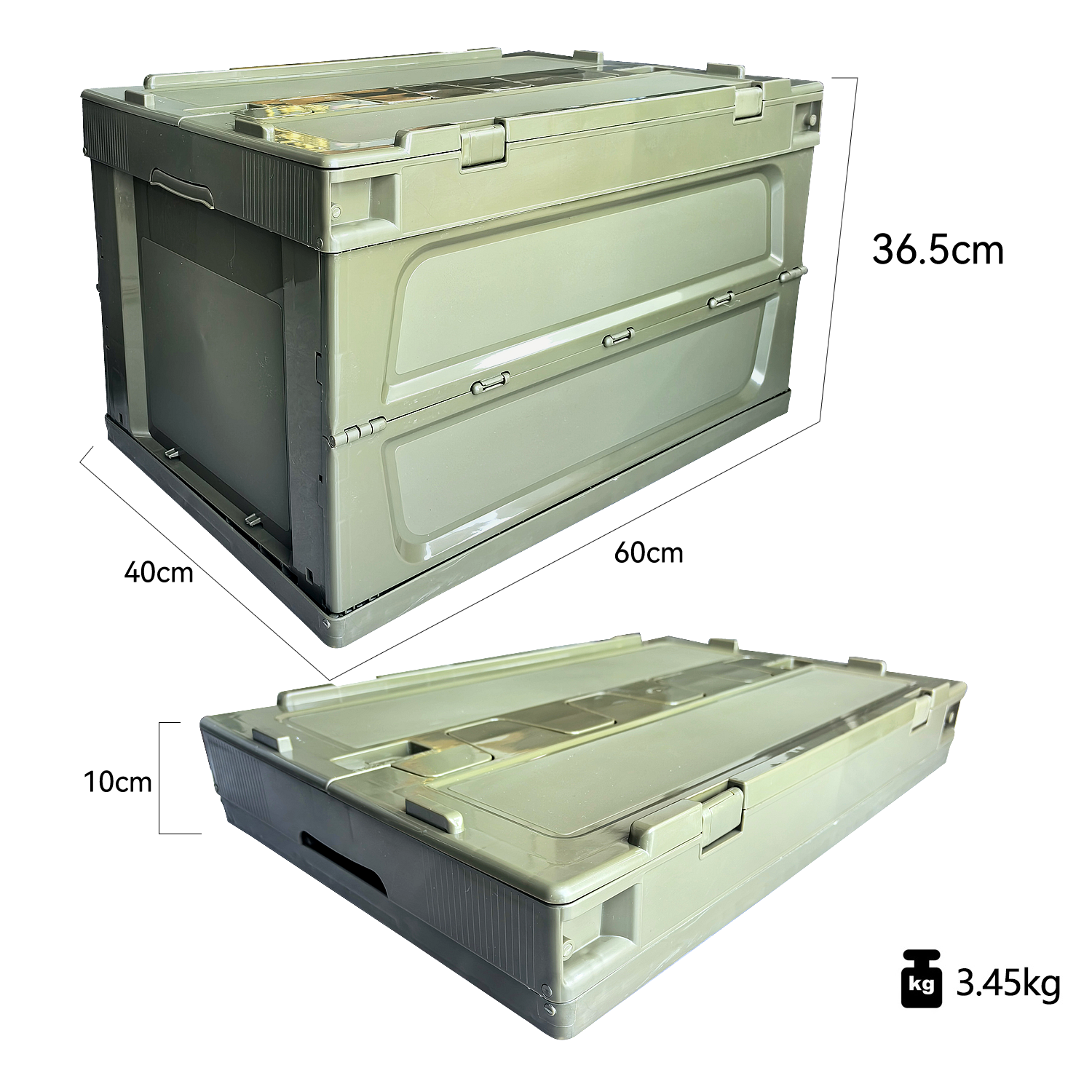 65L PP Folding Storage Box Car - Travel Accessories And Gadgets avaliação e preço