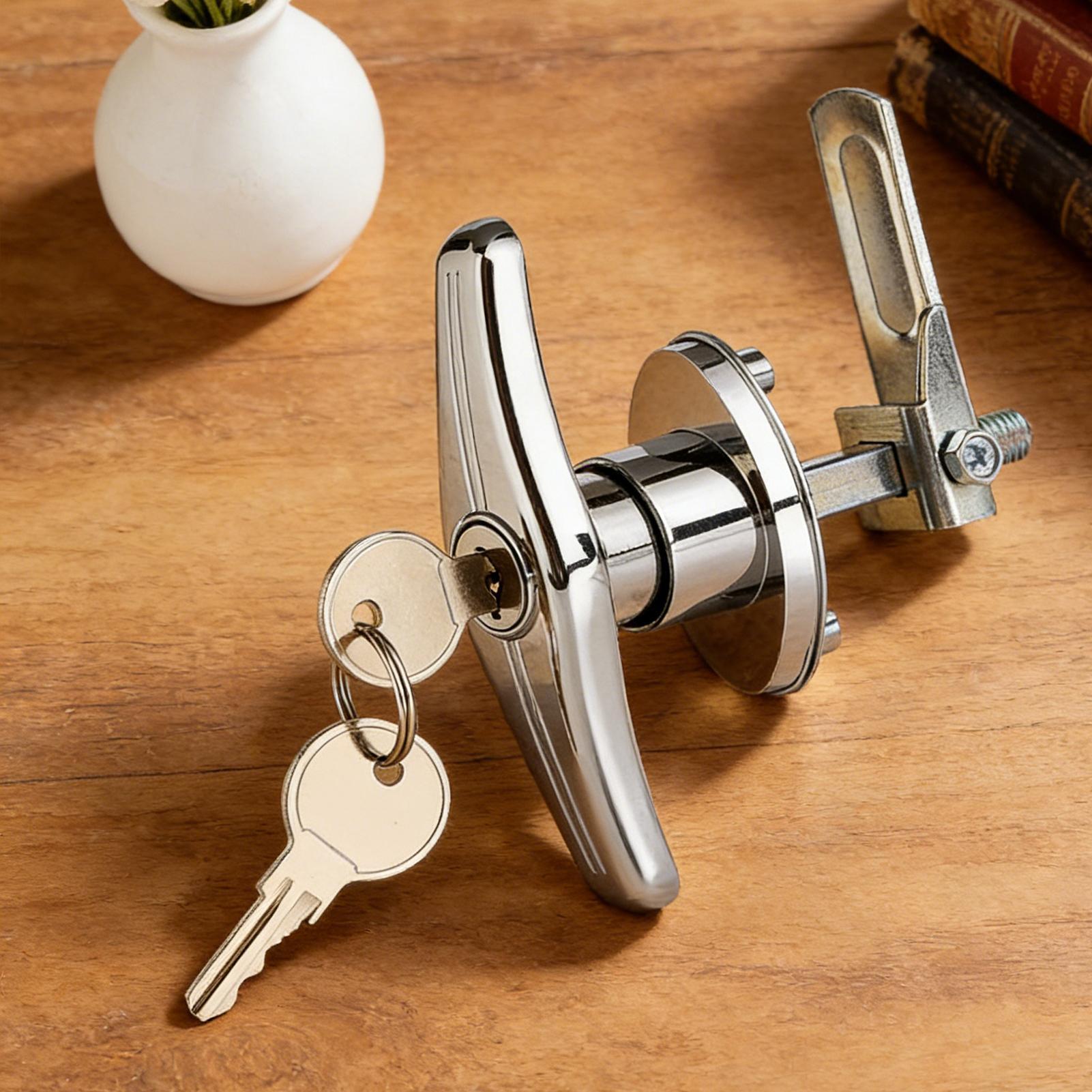 Camper Door Lock Heavy Duty Hi - Travel Accessories Us avaliação e preço