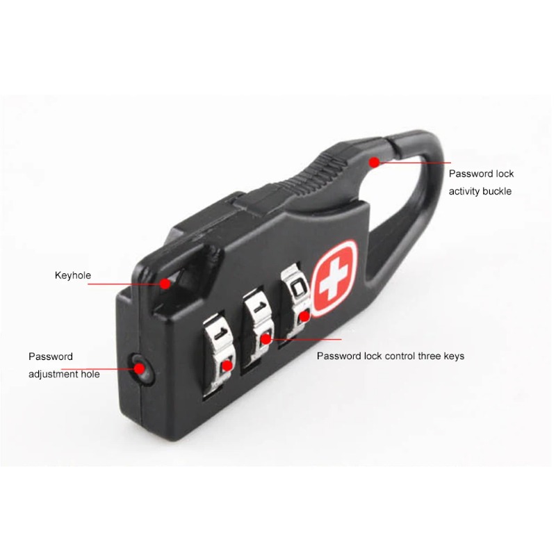 40-1PCS Mini Security Customs  - Travel Lock Tsa Approved avaliação e preço