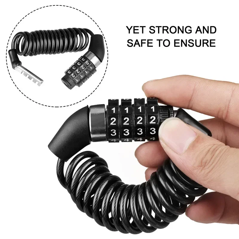 Motorcycle Mini Password Lock  - Cable Lock Combination avaliação e preço