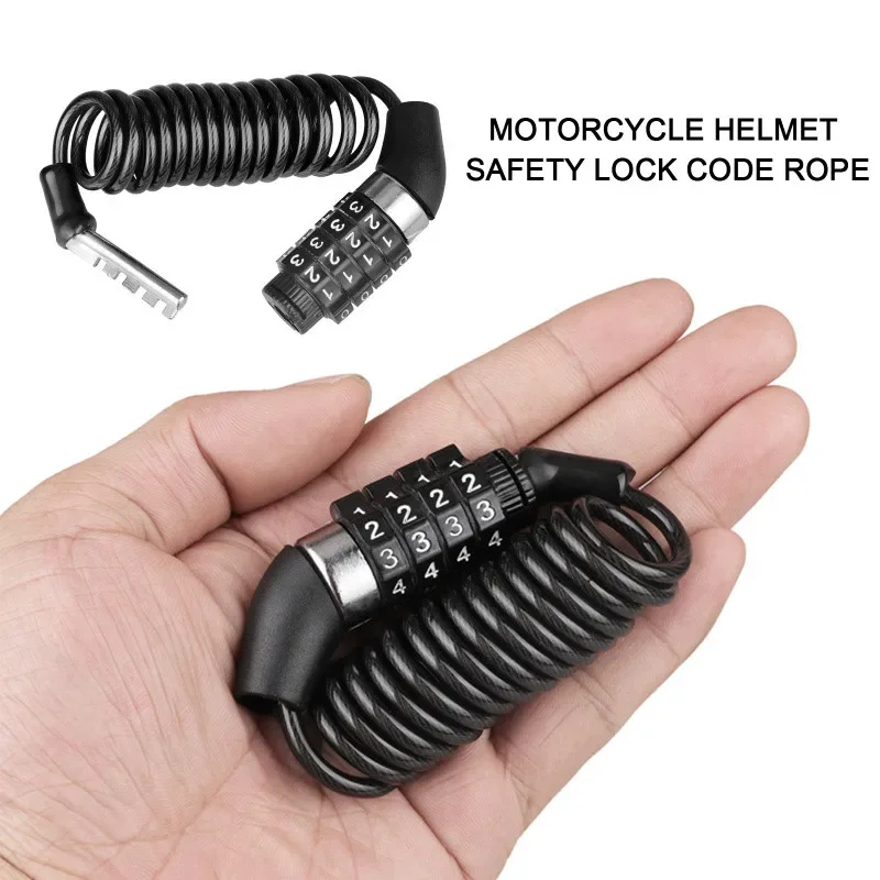 Motorcycle Mini Password Lock  - Cable Lock Combination avaliação e preço